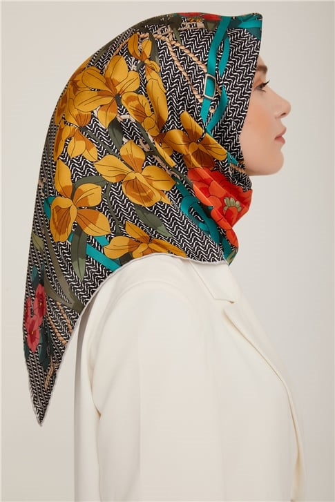Armine Twill İpek Eşarp 22Ka8827 09
