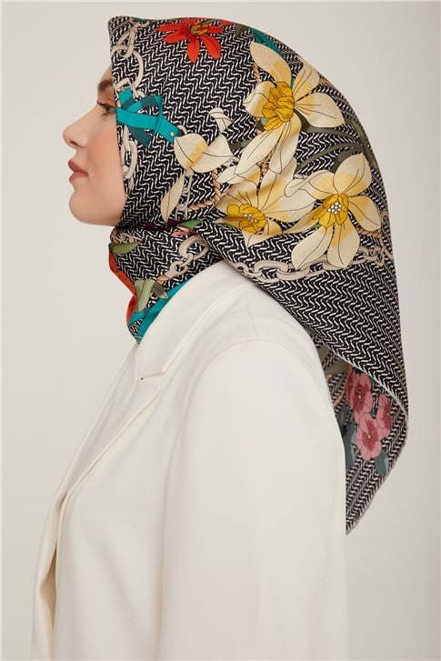 Armine Twill İpek Eşarp 22Ka8827 09
