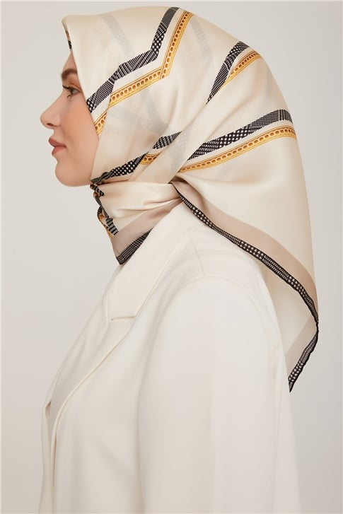 Armine Twill İpek Eşarp 22Ka8833 05