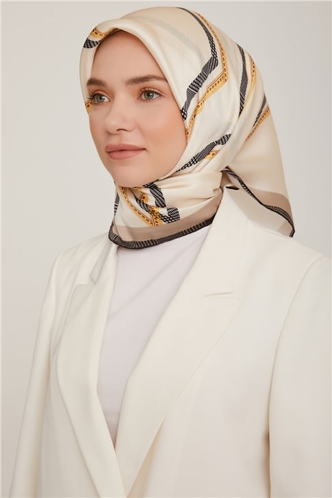 Armine Twill İpek Eşarp 22Ka8833 05