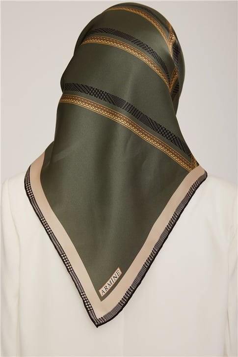 Armine Twill İpek Eşarp 22Ka8833 32