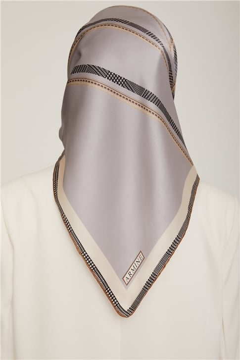 Armine Twill İpek Eşarp 22Ka8833 38