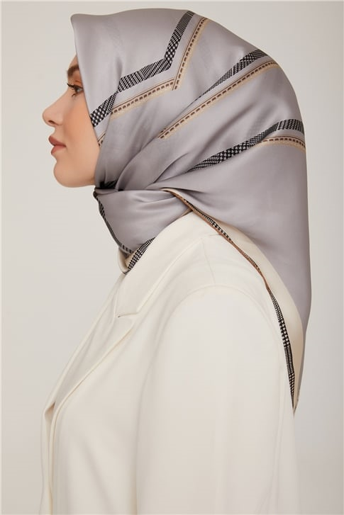 Armine Twill İpek Eşarp 22Ka8833 38