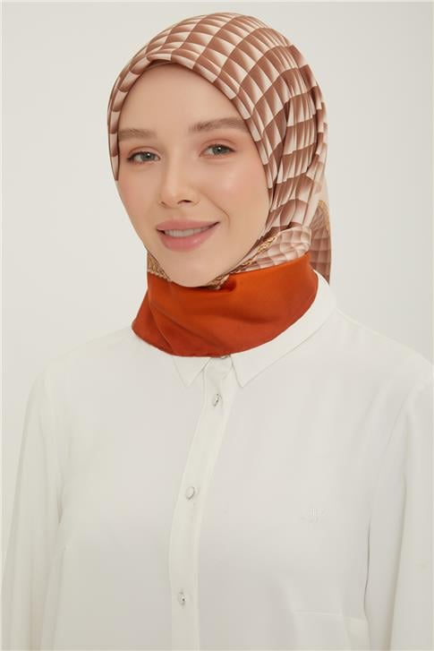 Armine Twill İpek Eşarp 22Ka8834 52