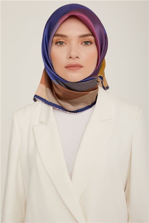 Armine Twill İpek Eşarp 22Ka8836 35