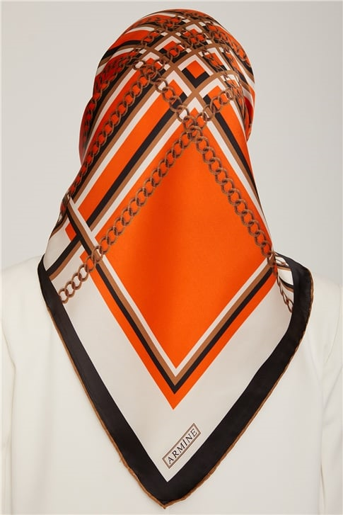 Armine Twill İpek Eşarp 22Ka8845 05