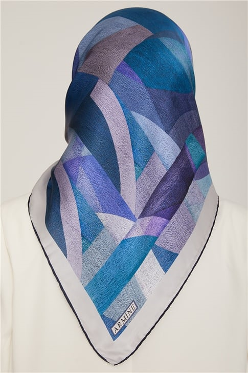 Armine Twill İpek Eşarp 22Ka8848 34