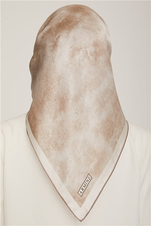 Armine Twill İpek Eşarp 22Ka8849 50 10