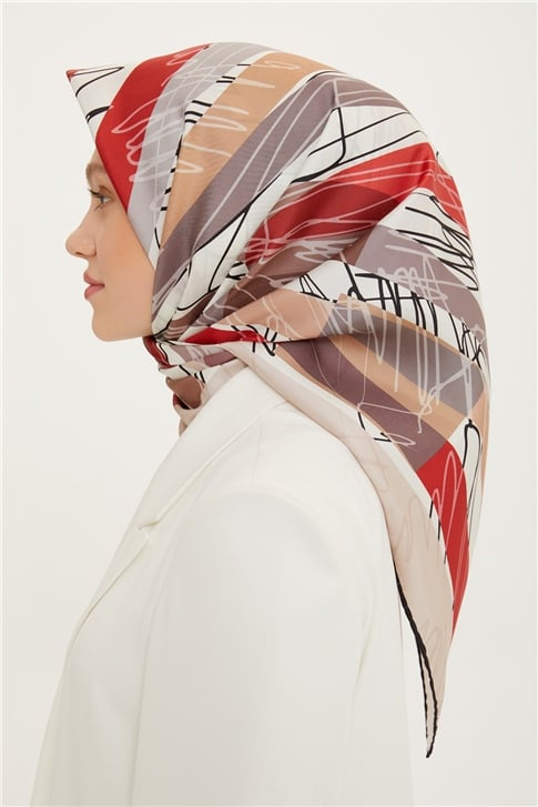 Armine Twill İpek Eşarp 22Ya3201 01