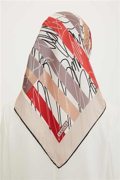 Armine Twill İpek Eşarp 22Ya3201 01
