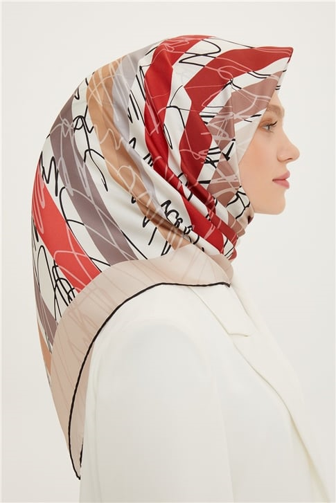 Armine Twill İpek Eşarp 22Ya3201 01