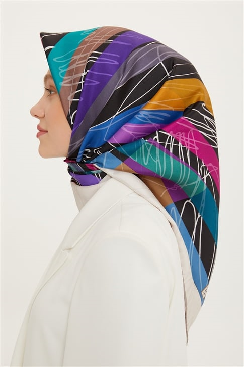 Armine Twill İpek Eşarp 22Ya3201 09