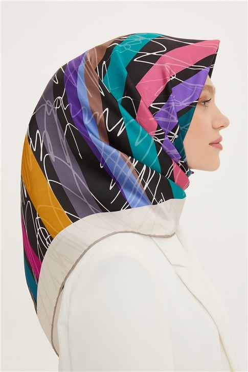 Armine Twill İpek Eşarp 22Ya3201 09
