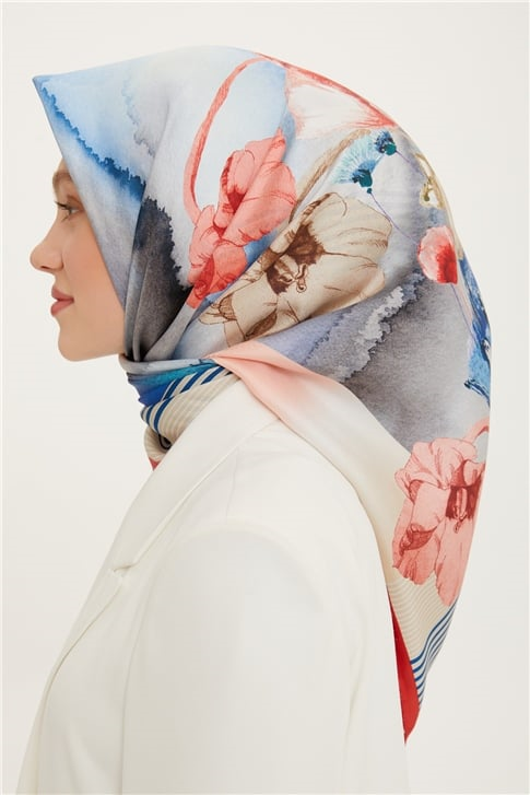 Armine Twill İpek Eşarp 22Ya3214 35