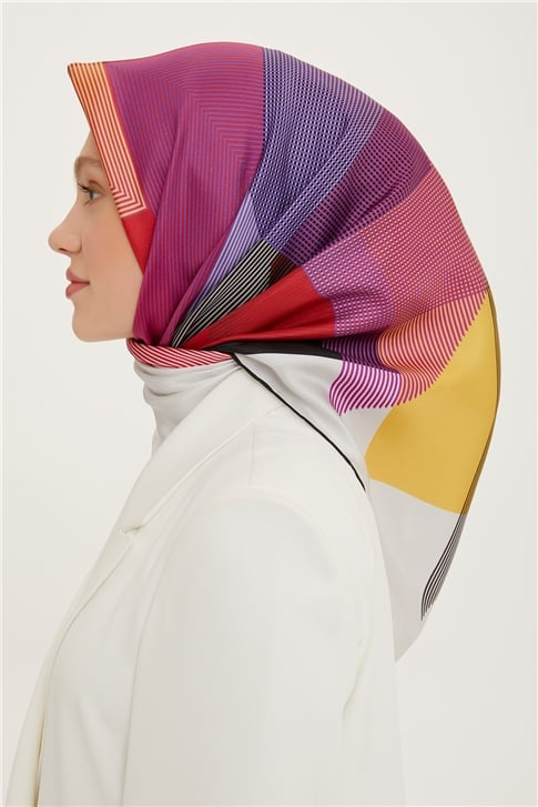 Armine Twill İpek Eşarp 22Ya3216 54