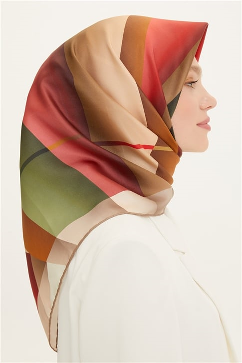 Armine Twill İpek Eşarp 22Ya8700 09