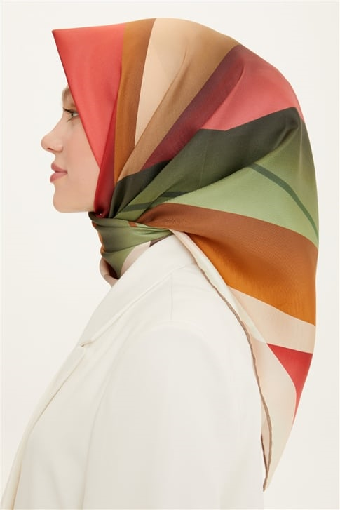 Armine Twill İpek Eşarp 22Ya8700 09