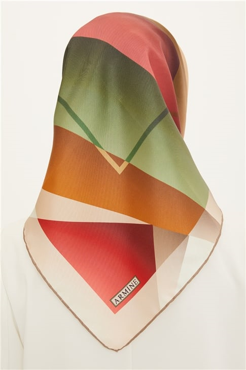 Armine Twill İpek Eşarp 22Ya8700 09