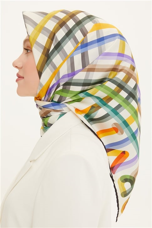 Armine Twill İpek Eşarp 22Ya8701 09