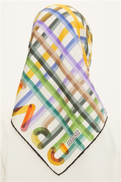 Armine Twill İpek Eşarp 22Ya8701 09