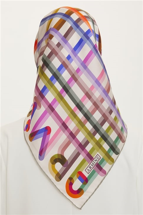 Armine Twill İpek Eşarp 22Ya8701 30