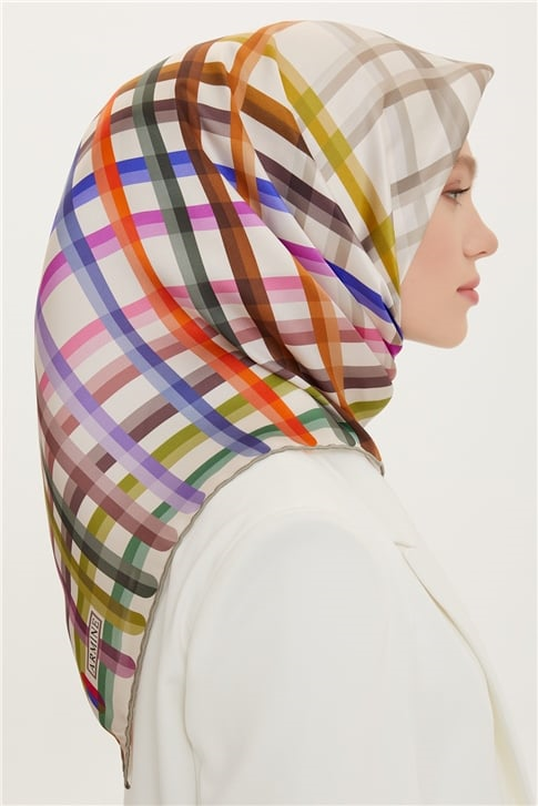 Armine Twill İpek Eşarp 22Ya8701 30