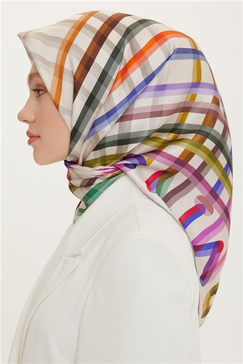 Armine Twill İpek Eşarp 22Ya8701 30