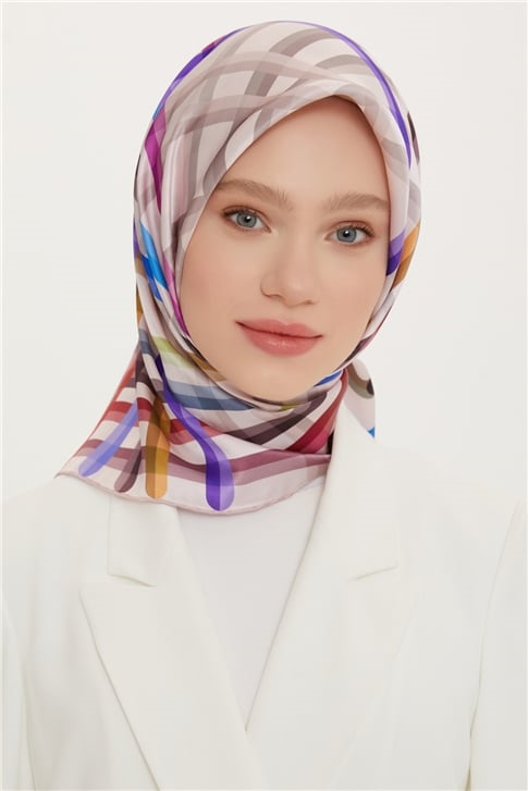 Armine Twill İpek Eşarp 22Ya8701 32