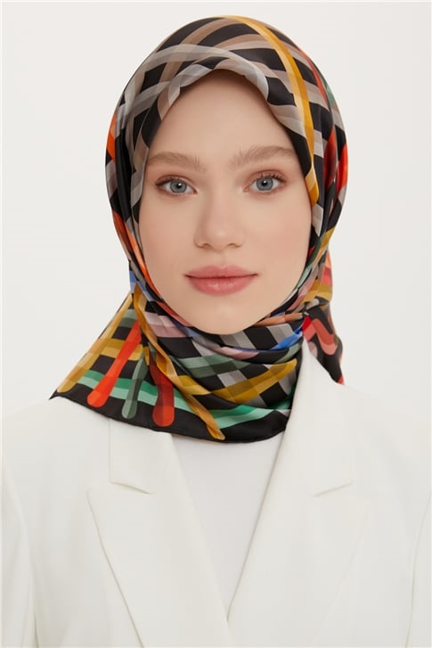 Armine Twill İpek Eşarp 22Ya8701 37