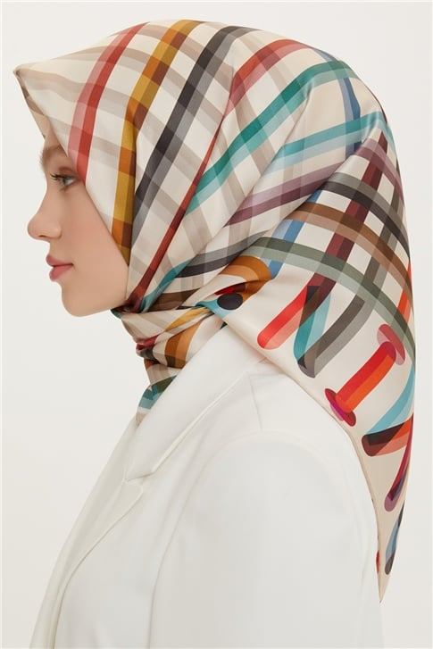 Armine Twill İpek Eşarp 22Ya8701 39