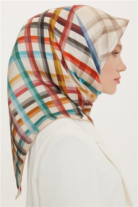 Armine Twill İpek Eşarp 22Ya8701 39