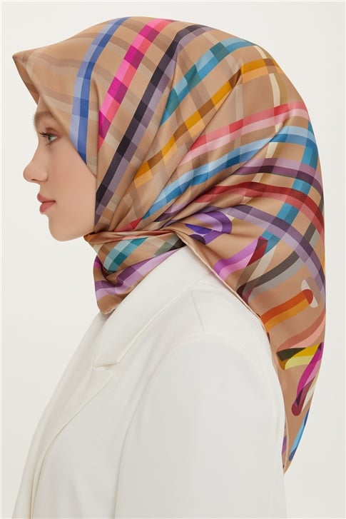 Armine Twill İpek Eşarp 22Ya8701 45