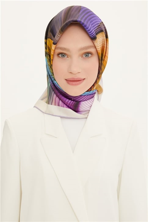 Armine Twill İpek Eşarp 22Ya8702 33