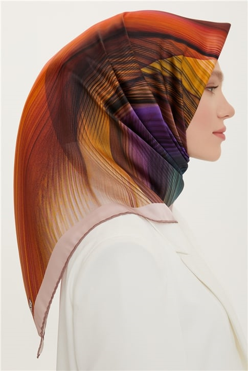 Armine Twill İpek Eşarp 22Ya8702 35