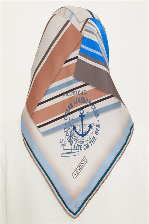 Armine Twill İpek Eşarp 22Ya8704 01