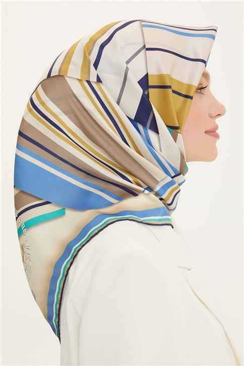 Armine Twill İpek Eşarp 22Ya8704 09