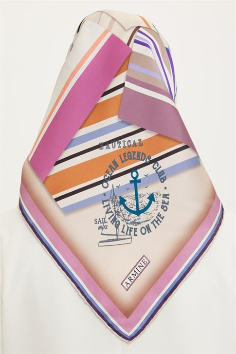 Armine Twill İpek Eşarp 22Ya8704 32