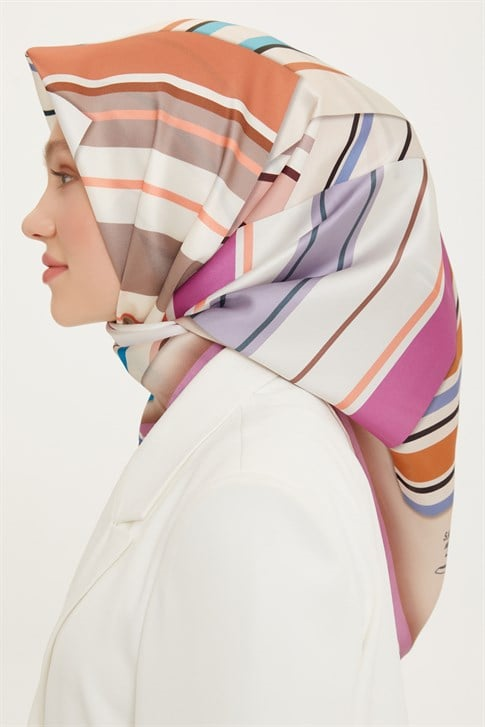 Armine Twill İpek Eşarp 22Ya8704 32