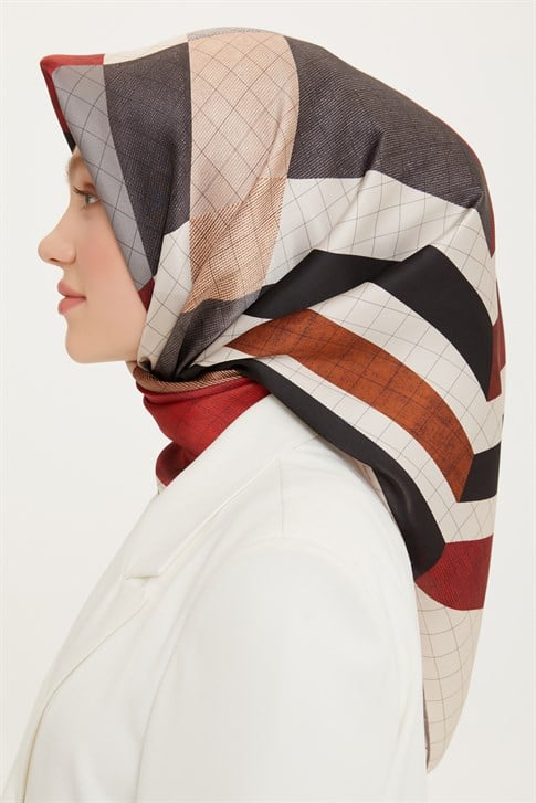 Armine Twill İpek Eşarp 22Ya8705 01