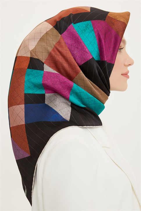 Armine Twill İpek Eşarp 22Ya8705 04