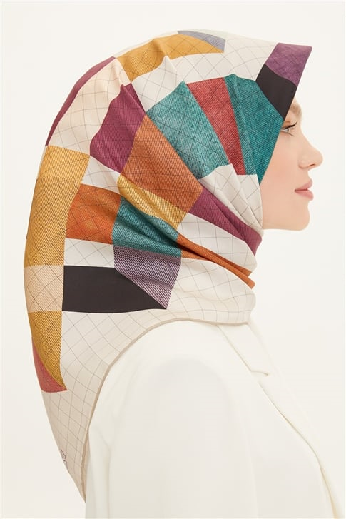 Armine Twill İpek Eşarp 22Ya8705 09