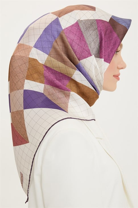 Armine Twill İpek Eşarp 22Ya8705 41