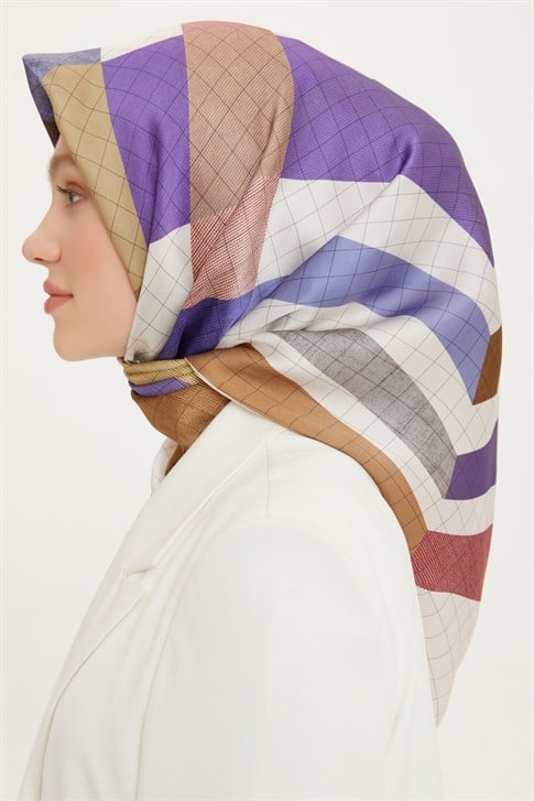 Armine Twill İpek Eşarp 22Ya8705 41