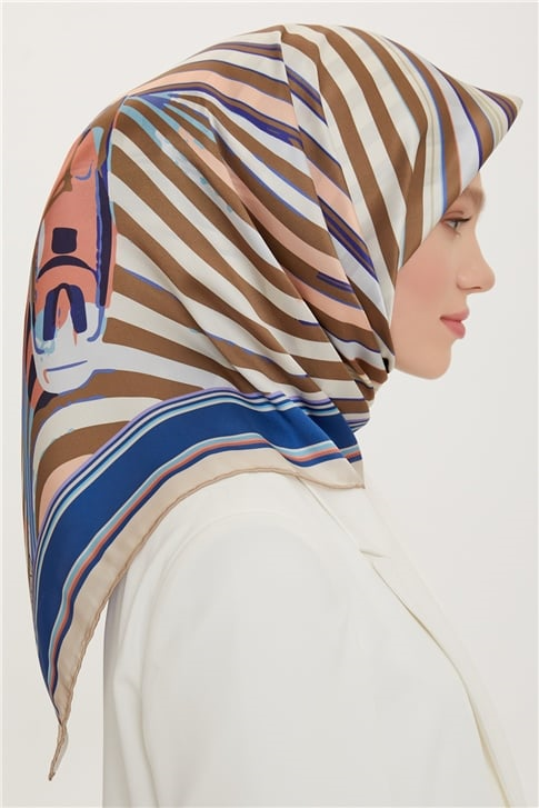 Armine Twill İpek Eşarp 22Ya8706 33