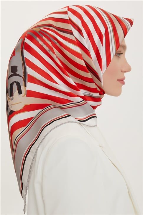 Armine Twill İpek Eşarp 22Ya8706 41