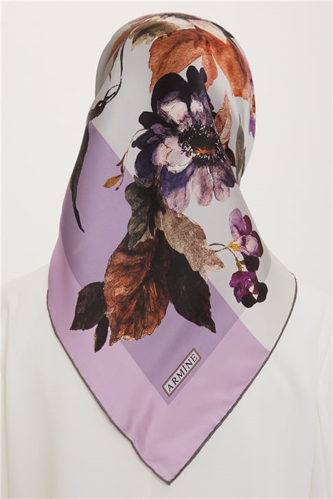 Armine Twill İpek Eşarp 22Ya8707 02