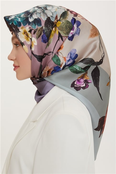 Armine Twill İpek Eşarp 22Ya8707 05