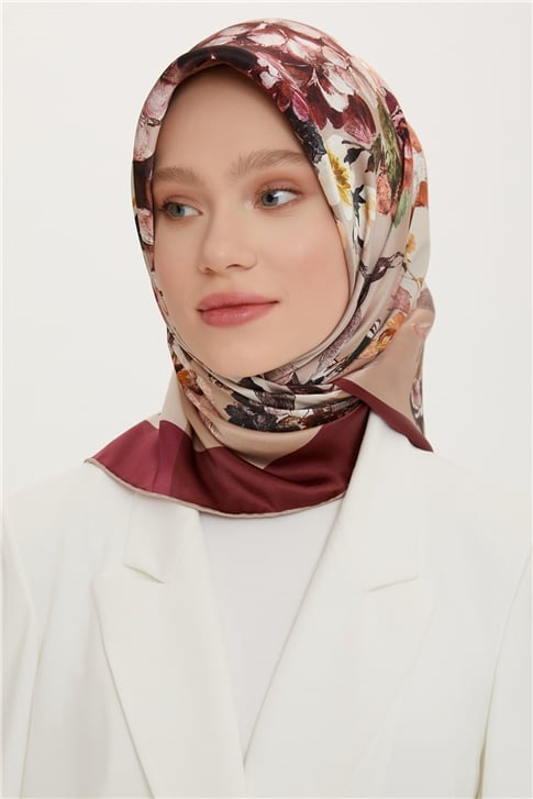 Armine Twill İpek Eşarp 22Ya8707 08
