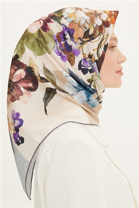 Armine Twill İpek Eşarp 22Ya8707 36