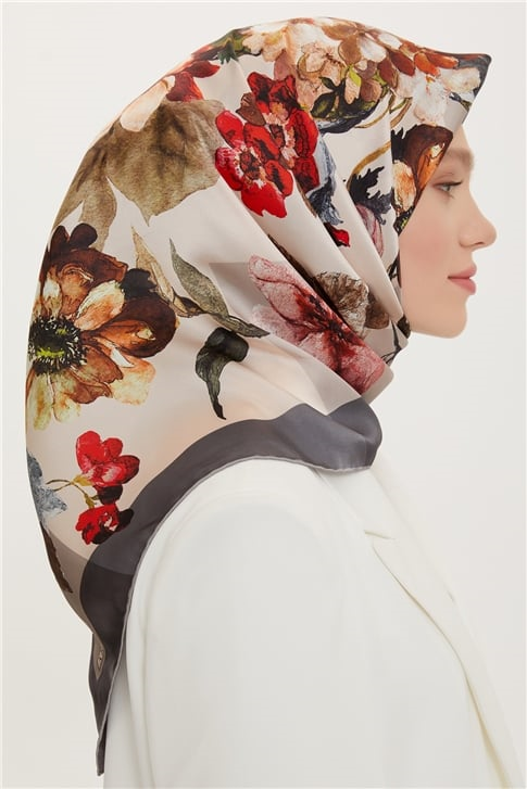 Armine Twill İpek Eşarp 22Ya8707 39